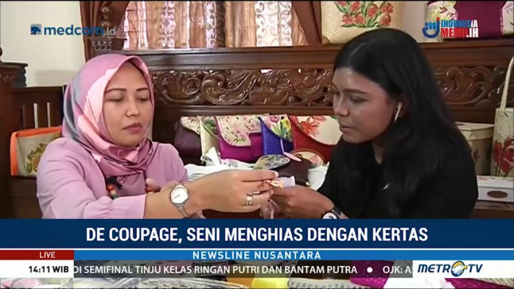 De Coupage, Seni Menghias Dengan Kertas