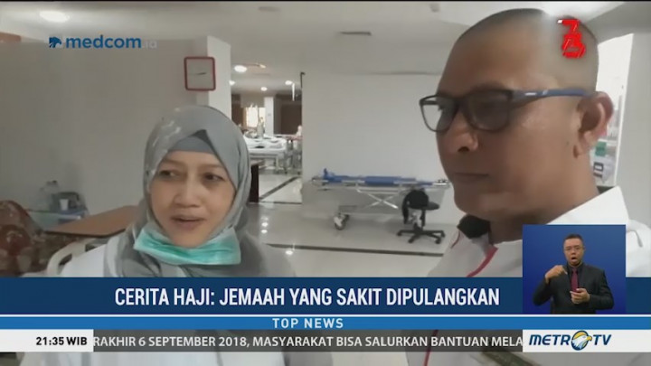 Cerita Haji: Jemaah Sakit Dipulangkan