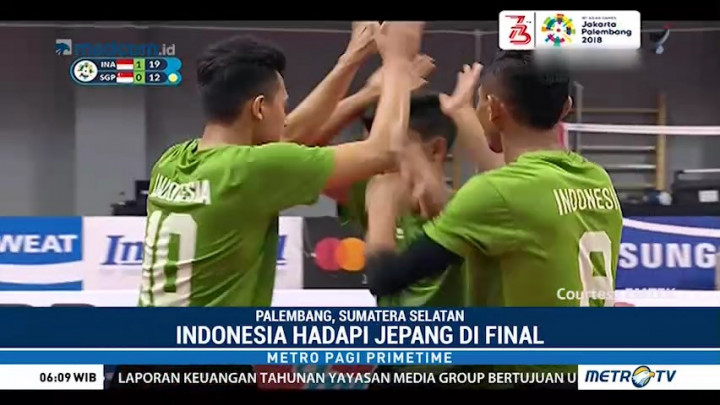 Timnas Sepak Takraw Putra Indonesia Melaju ke Final