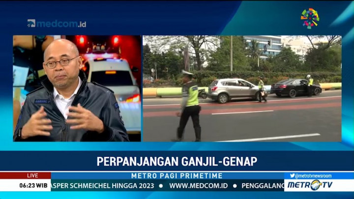 Perpanjangan Waktu Perluasan Ganjil Genap (1)