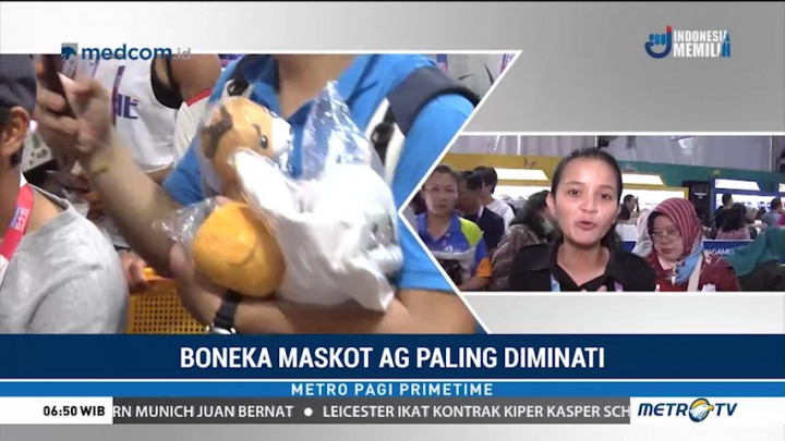 Berburu Suvenir Asian Games 2018