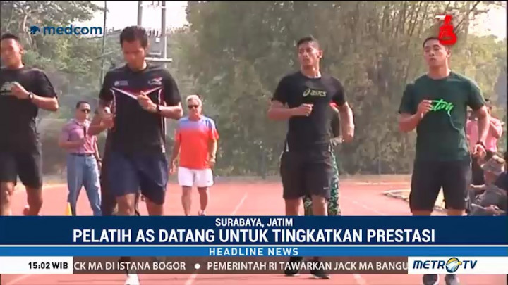 Pelatih Atletik Asal AS Sambangi Indonesia