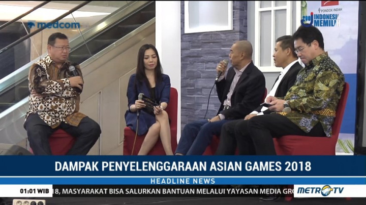 Asian Games Jadi Angin Segar Bagi Sektor Ritel dan Pariwisata