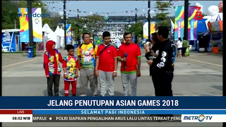 Jelang Penutupan Asian Games 2018 (4)
