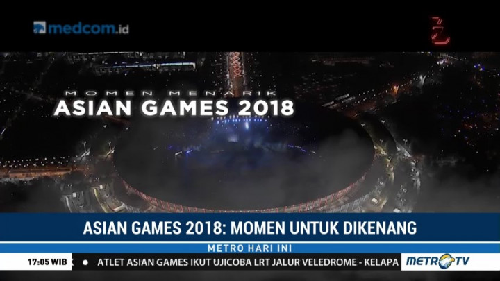 Ini Sejumlah Momen Menarik Asian Games 2018