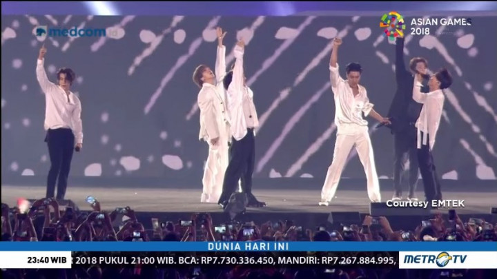 Super Junior Semarakkan Gelora Bung Karno