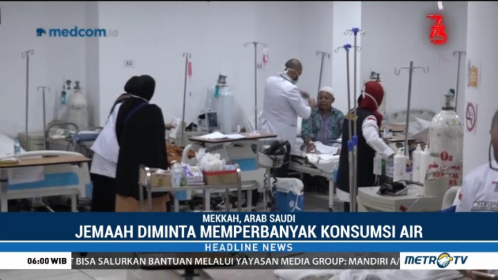 Batuk dan Gangguan Pernapasan Serang Sebagian Jemaah Haji