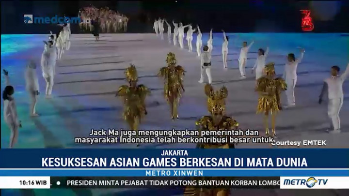 Kesuksesan Asian Games 2018 Berkesan di Mata Dunia