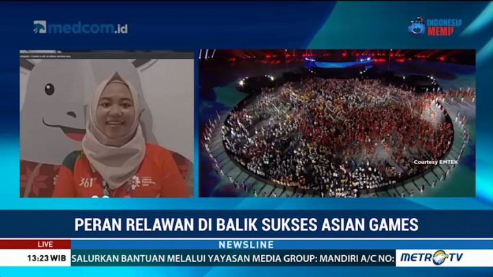 Peran Relawan di Balik Suksesnya Asian Games 2018