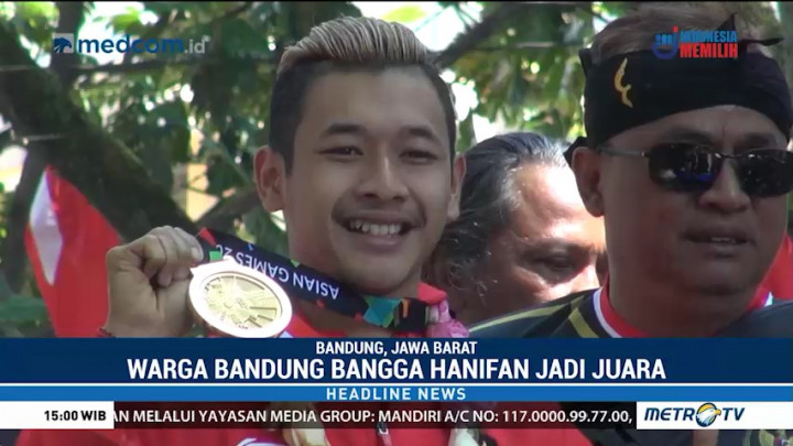 Raih Emas, Warga Bandung Bangga Hanifan Jadi Juara