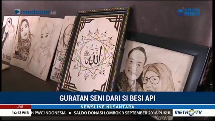 Guratan Seni dari Si Besi Api
