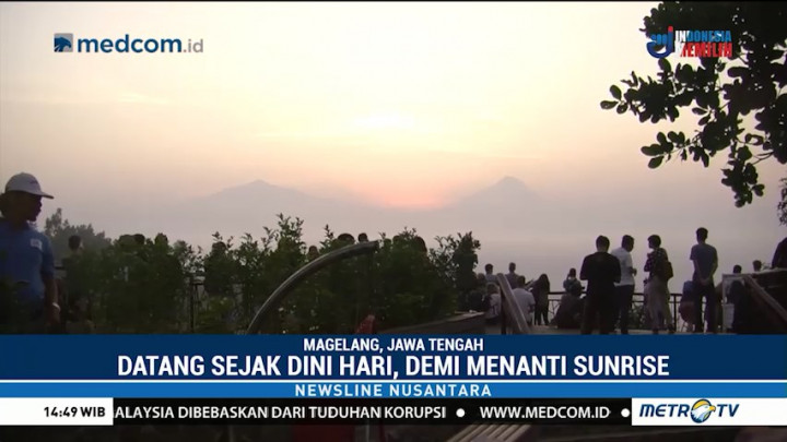 Menikmati Keindahan Sunrise di Bukit Punthuk Setumbu