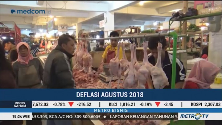 52 dari 82 Kota Mengalami Deflasi