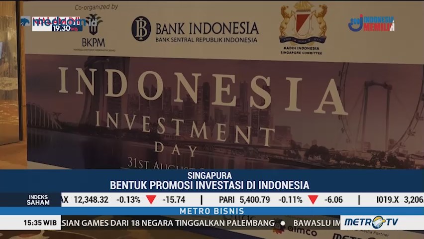 300 Investor Hadir di Indonesia Investment Day Singapura