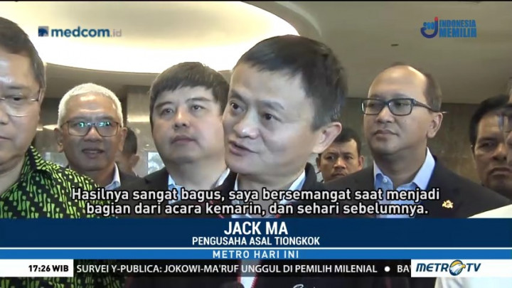 Jack Ma Puji Kesuksesan Asian Games 2018