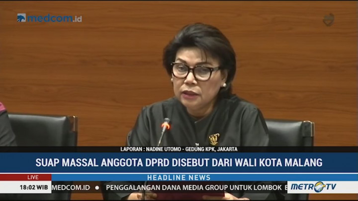 KPK Tahan 22 Anggota DPRD Malang