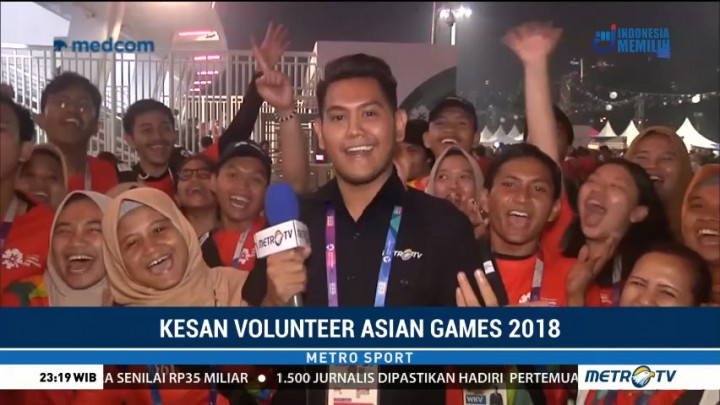 Kesan Relawan Asian Games 2018