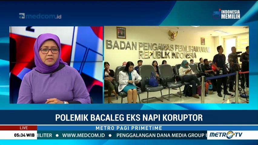 Polemik Bacaleg Eks Napi Koruptor