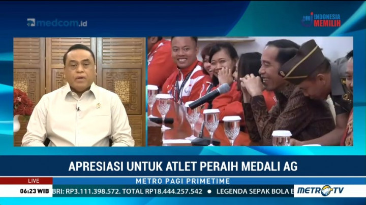 Apresiasi untuk Atlet Peraih Medali Asian Games 2018