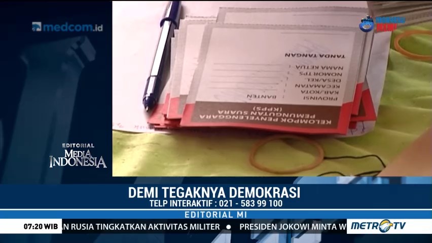 Demi Tegaknya Demokrasi