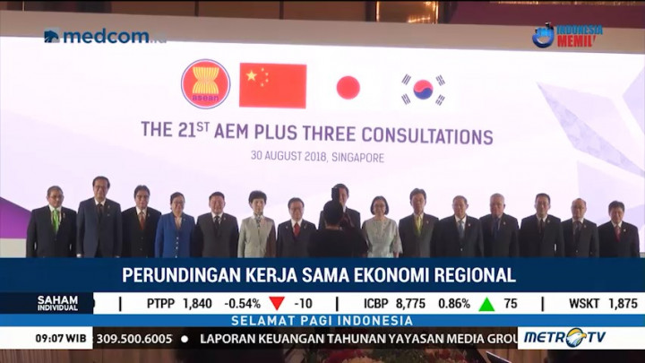 Perundingan Kerja Sama RCEP Ditargetkan Selesai Tahun Ini