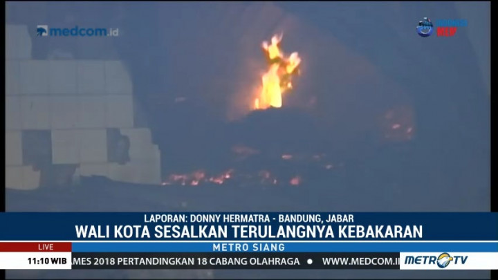 Ridwan Kamil akan Panggil Pengelola Terkait Kebakaran Pasar Gedebage