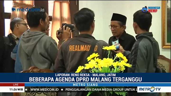 Korupsi Massal, Sejumlah Agenda DPRD Malang Terganggu
