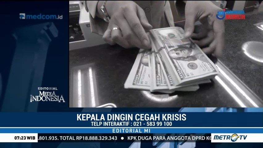 Kepala Dingin Cegah Krisis
