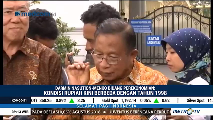 Menko Perekonomian: Pelemahan Rupiah tak Seperti 1998