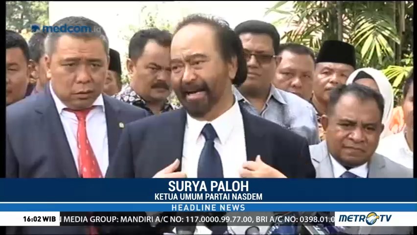 Surya Paloh Sayangkan Sikap Bawaslu Loloskan Caleg Eks Koruptor