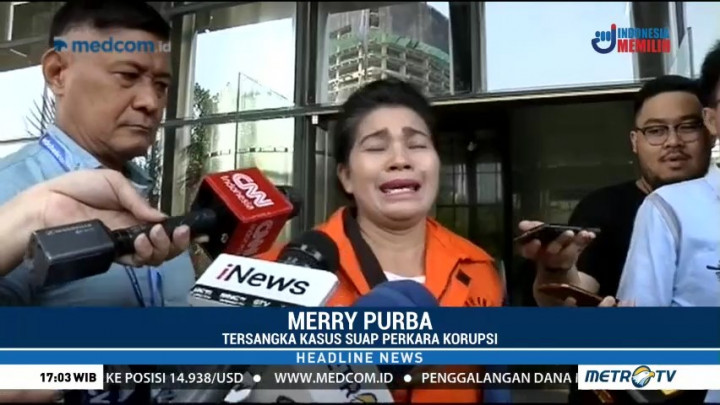 Menangis, Hakim Merry Purba Mengaku Dijebak