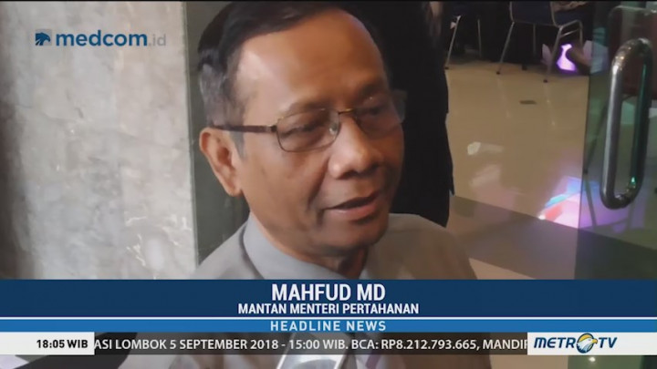 Penjelasan Hukum Mahfud MD soal Kasus Roy Suryo