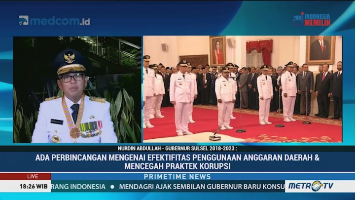 KPK Bahas Penggunaan Anggaran Daerah Bersama Gubernur Baru