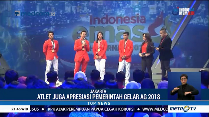 Atlet Apresiasi Kinerja Pemerintah di Asian Games 2018