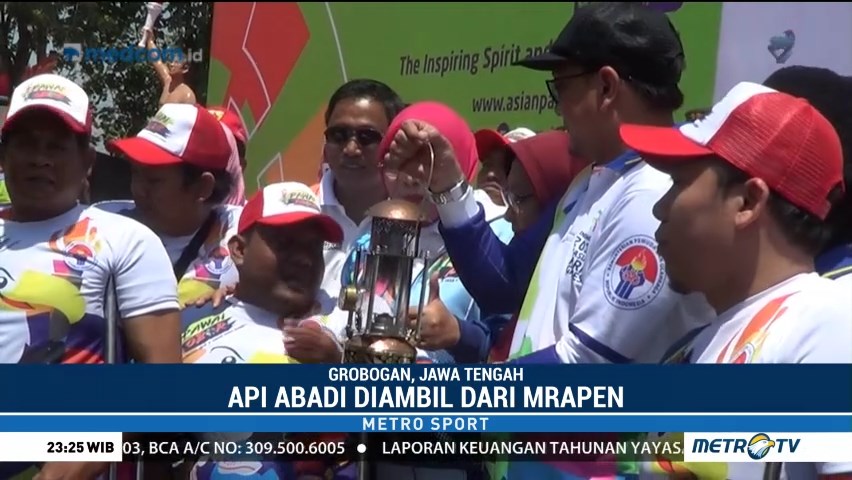 Kirab Obor Asian Para Games 2018 Dimulai