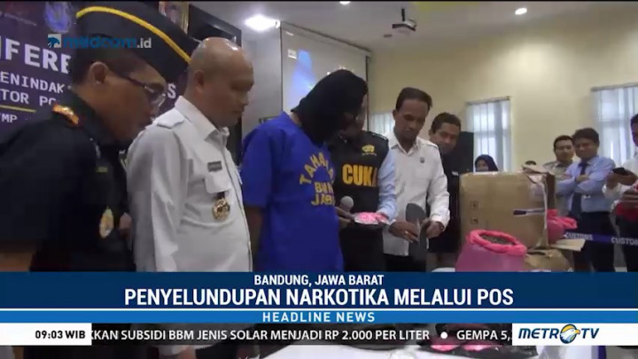 Bea Cukai & BNN Gagalkan Penyelundupan Ekstasi Lewat Pos