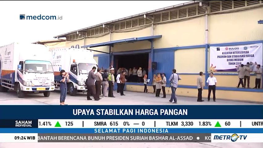 Jaga Tingkat Inflasi, Bulog Gelar Operasi Pasar