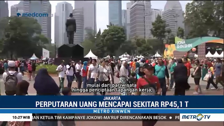 Perputaran Uang Asian Games Capai Rp45,1 T