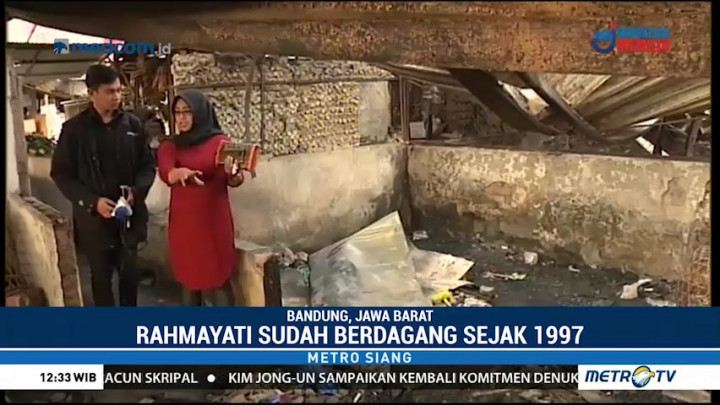 Kata Pedagang Soal Kebakaran Pasar Gedebage