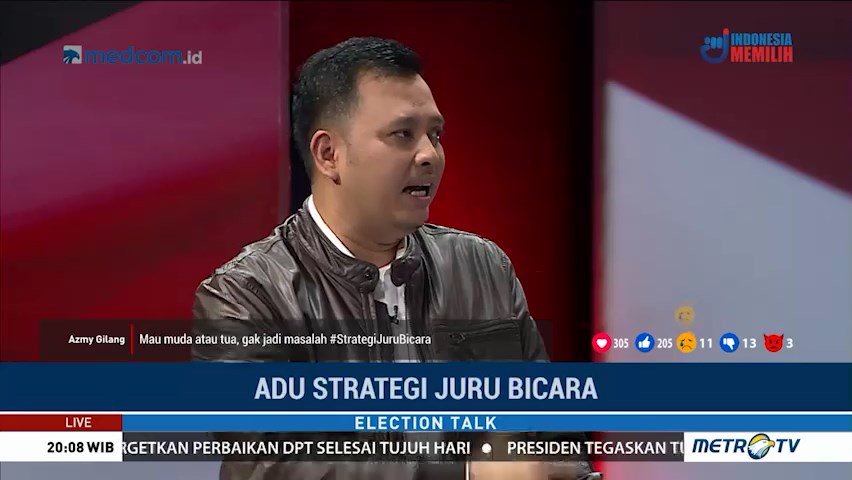 Election Talk: Strategi Juru Bicara (3)