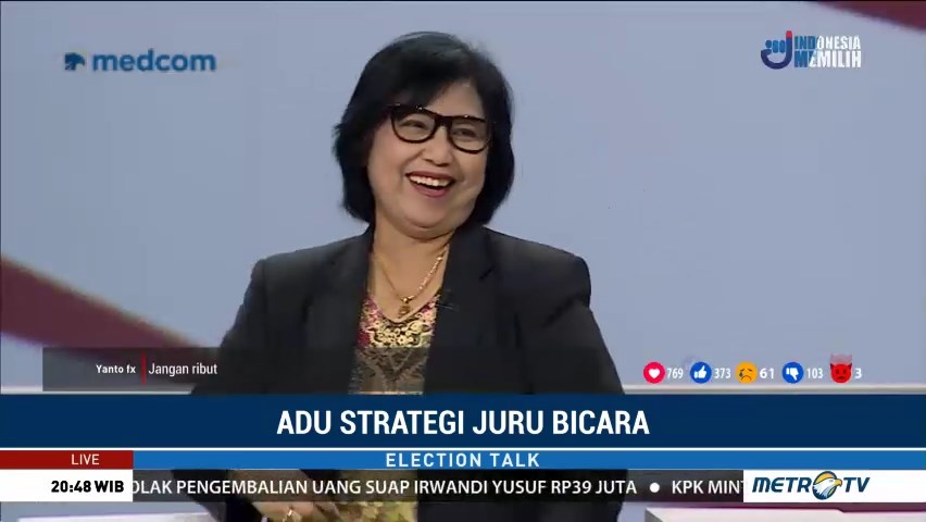 Election Talk: Strategi Juru Bicara (6)