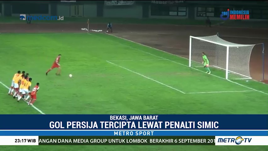 Persija Takluk 1-2 dari Selangor FA di Laga Uji Coba