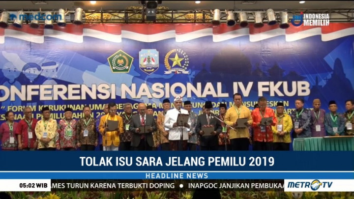 FKUB Tolak Isu SARA Jelang Pemilu