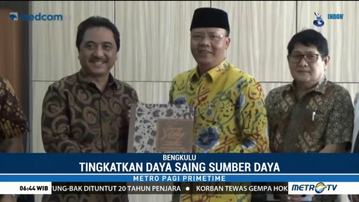 Pemprov Bengkulu-Media Group Kerja Sama Kembangkan Potensi Ekonomi & Pariwisata