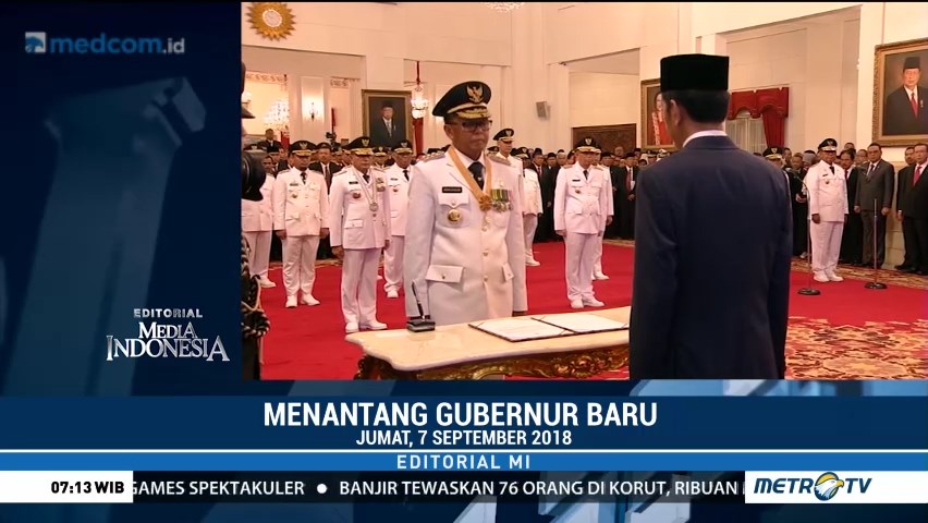 Menantang Gubernur Baru