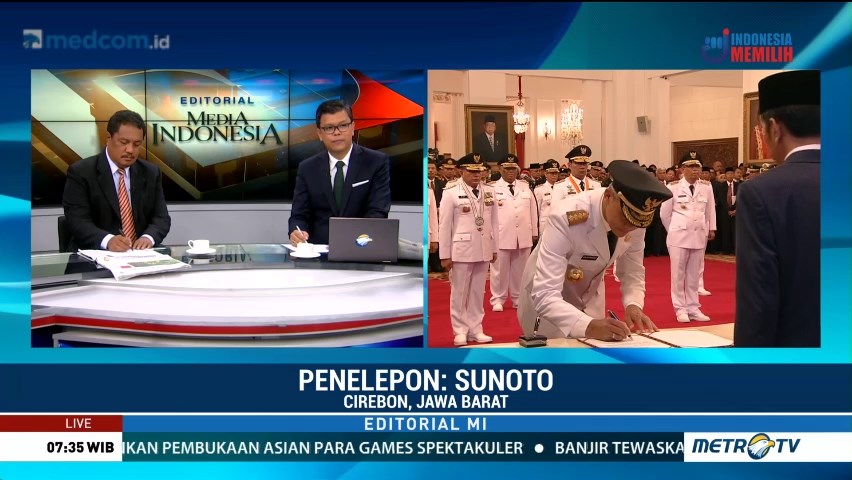 Bedah Editorial MI: Menantang Gubernur Baru