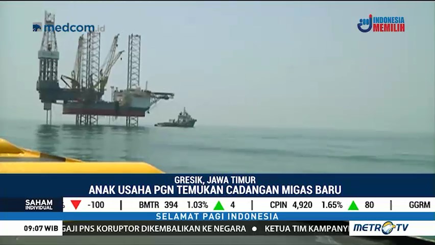 Anak Perusahaan PGN Temukan Cadangan Minyak Bumi di Gresik