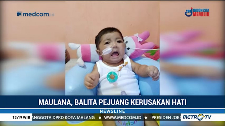 Maulana, Balita Pejuang Kerusakan Hati