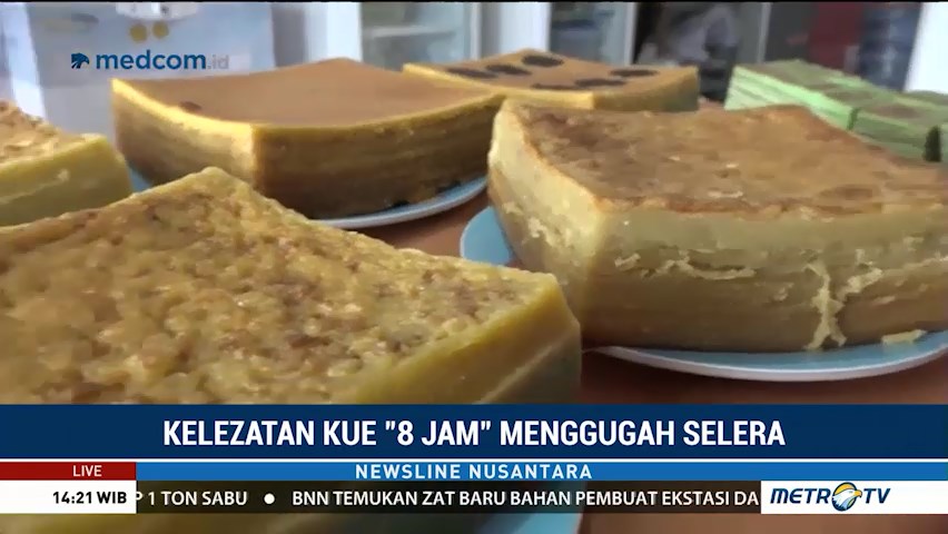 Begini Cara Membuat Kue 8 Jam Khas Palembang
