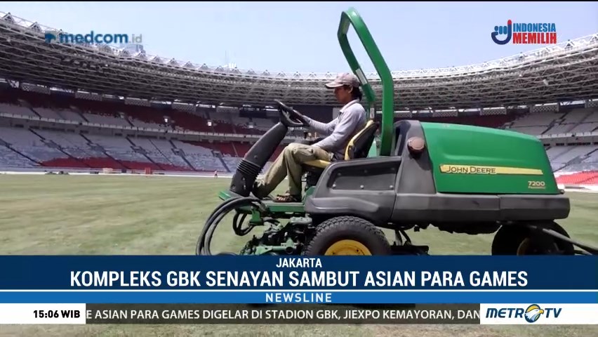 GBK Berbenah untuk Asian Para Games 2018